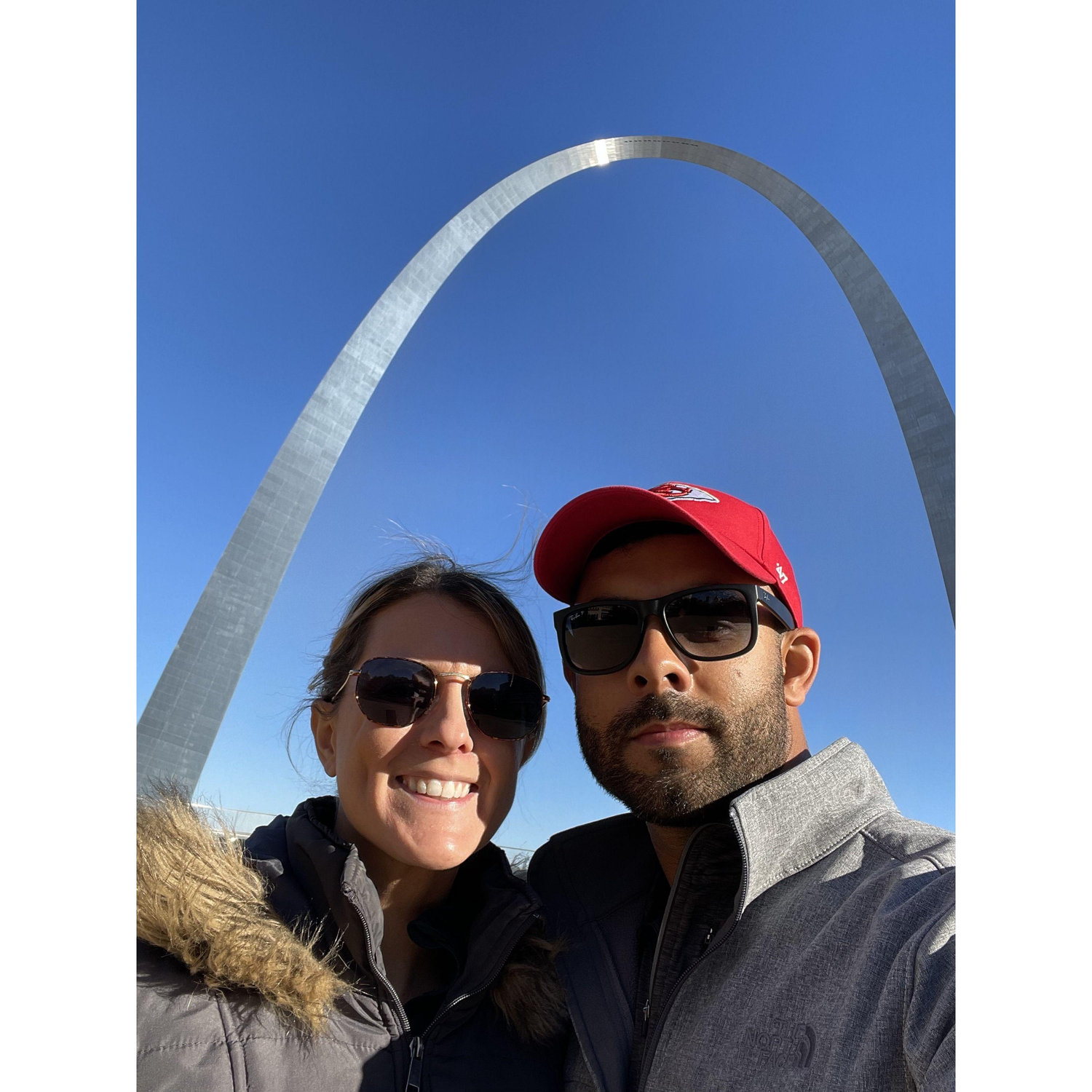 First time visiting the Arch 2022
