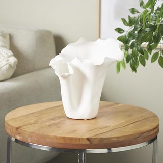 Abstract Floral Inspired Small Vase