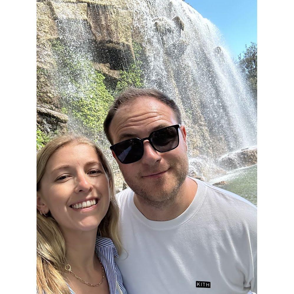 Always finding waterfalls for Ryan wherever we go!