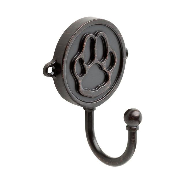Alessia Wall Hook in Brushed Nickel