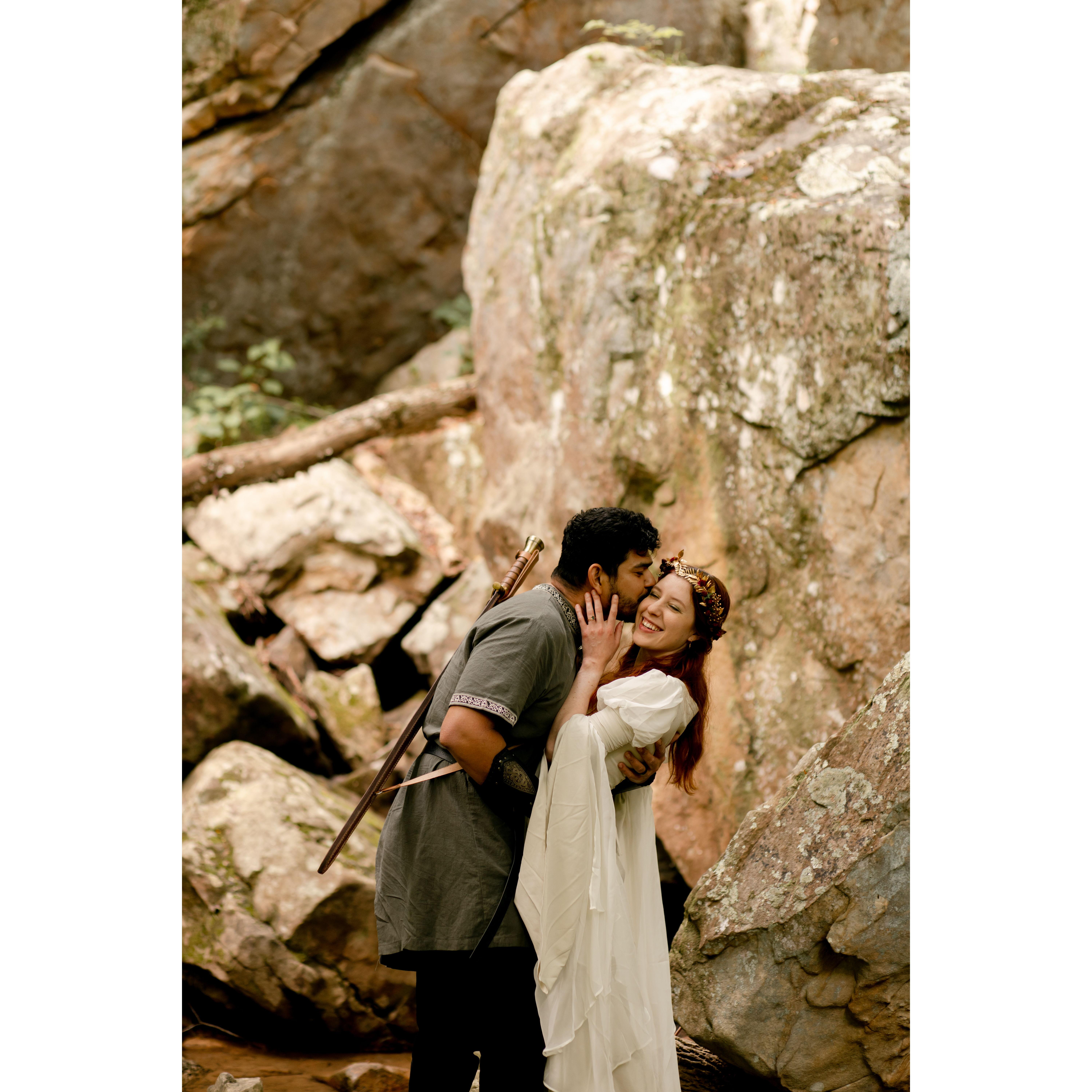 One of the shots from our Lord of the Rings inspired shoot!