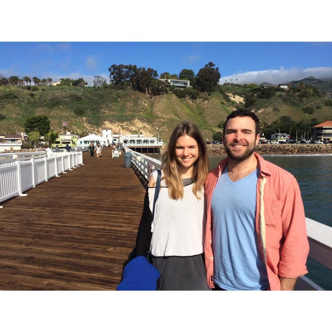 Our first trip to LA together!