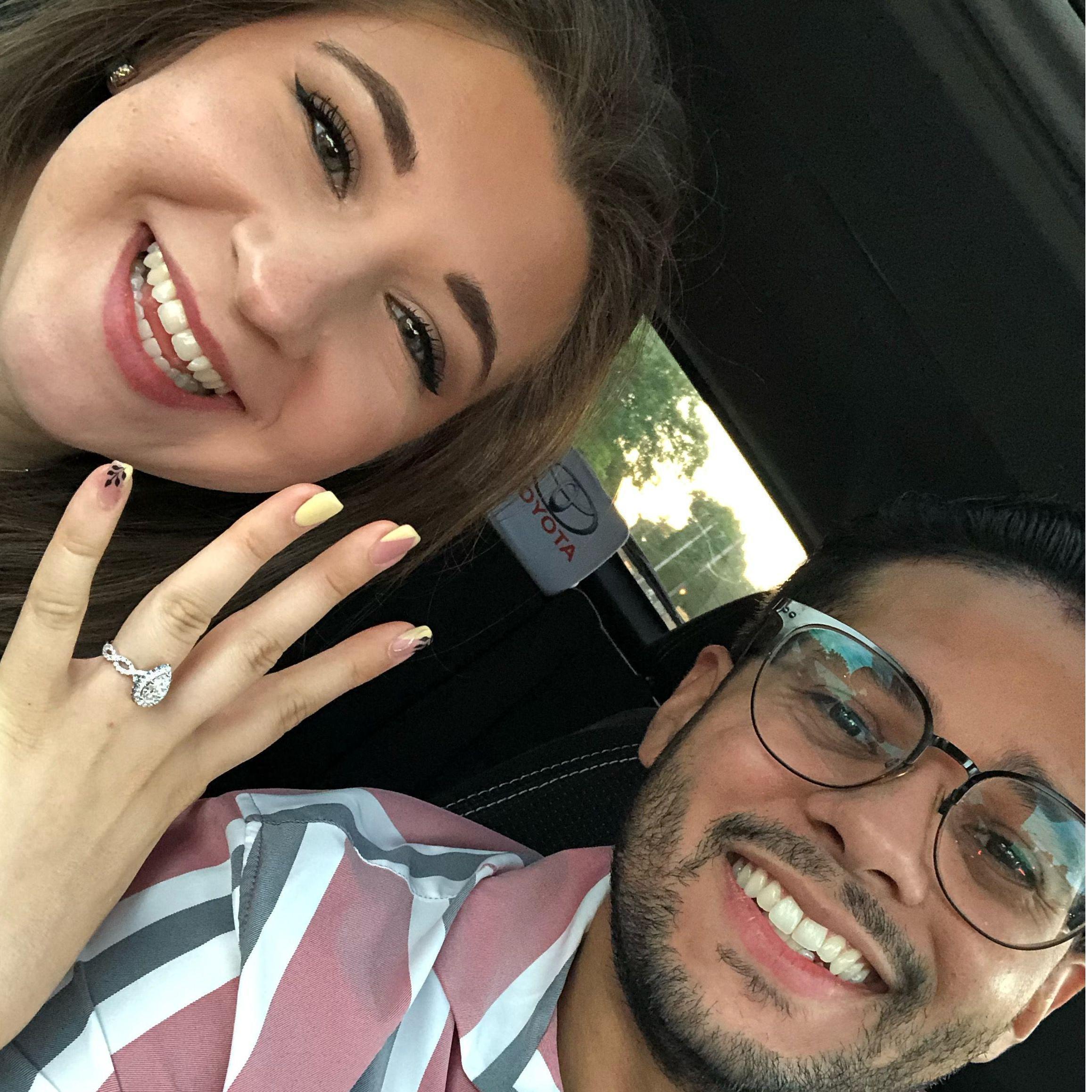 The day we got engaged !