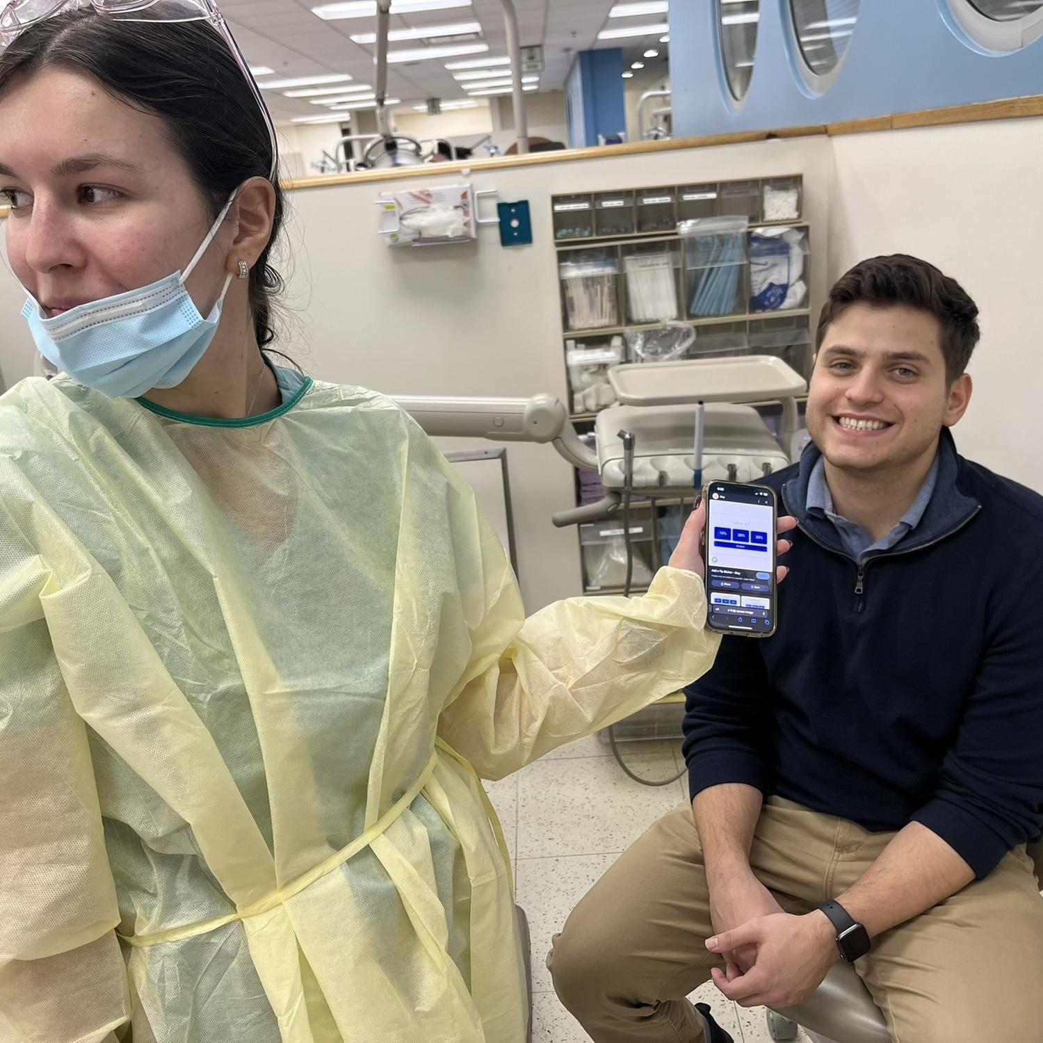 Elan got the best dental check-up and cleaning in town