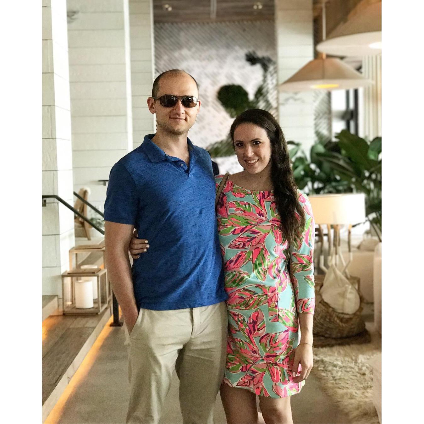 Miami (our first trip together!)