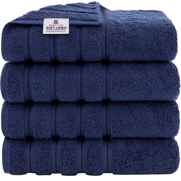 4 Piece Bath Towel Set