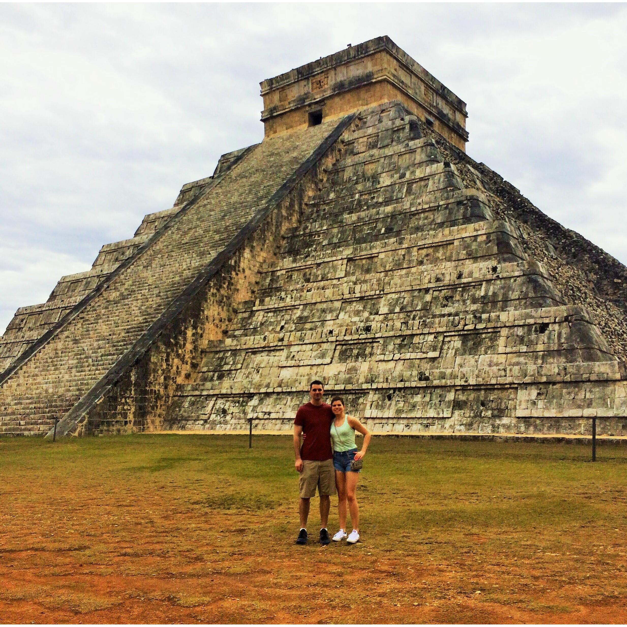 In 2016, Katie & Derek traveled around the Yucatán Peninsula in Mexico to see the ancient Mayan ruins.