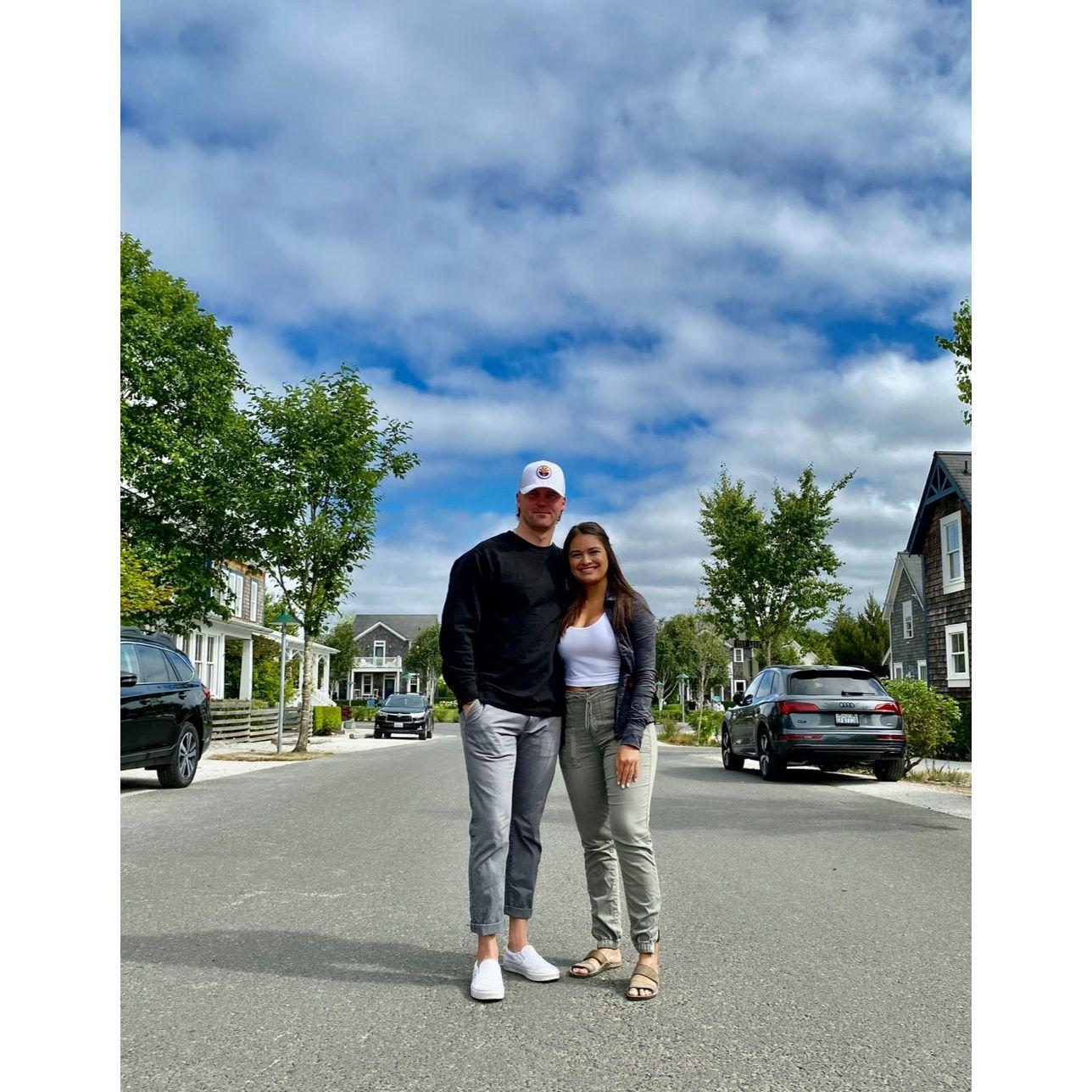 The Annual Huie trip to Seabrook, WA with Ein's extended family. Kayla fit in so well and everyone told him he would be a fool to not marry this lil cutie.