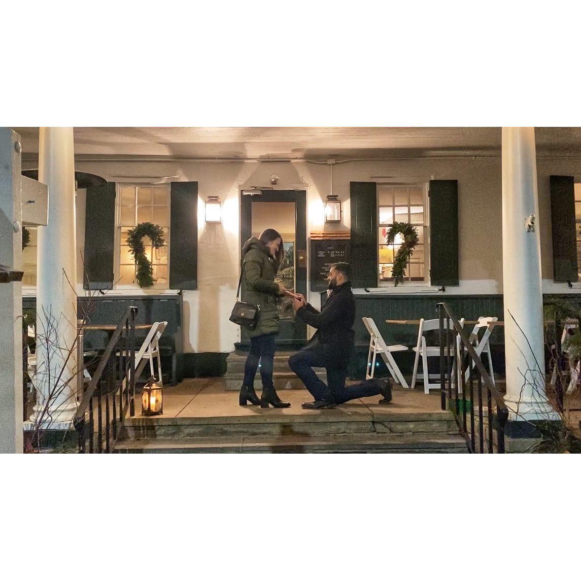 "Do you want to spend the rest of your life with me?" Michael asked on a cold Christmas Eve Eve outside Valley Green Inn. Bridget replied easily with "Yes, I can't wait for forever with you."