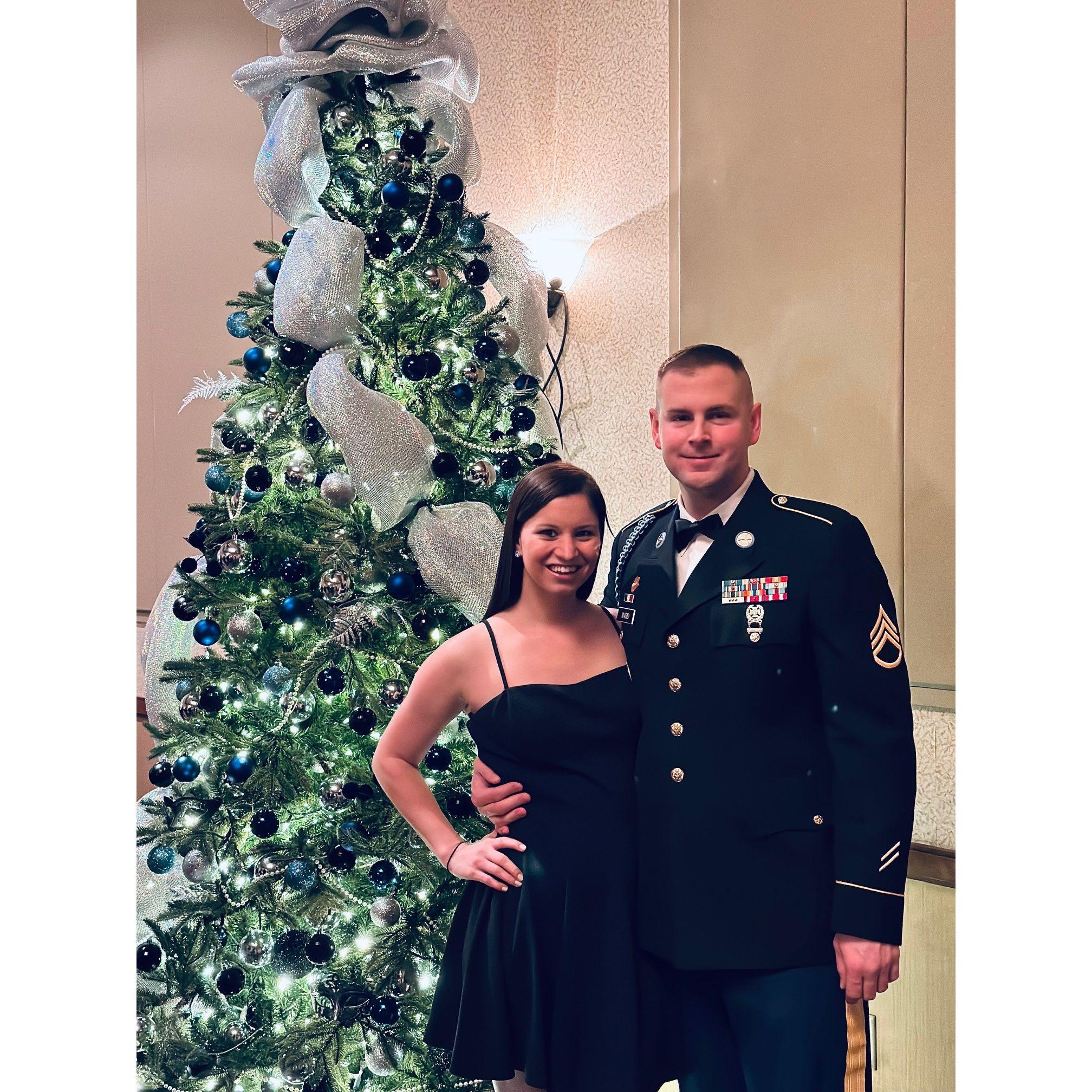 Our first Military Holiday Party together