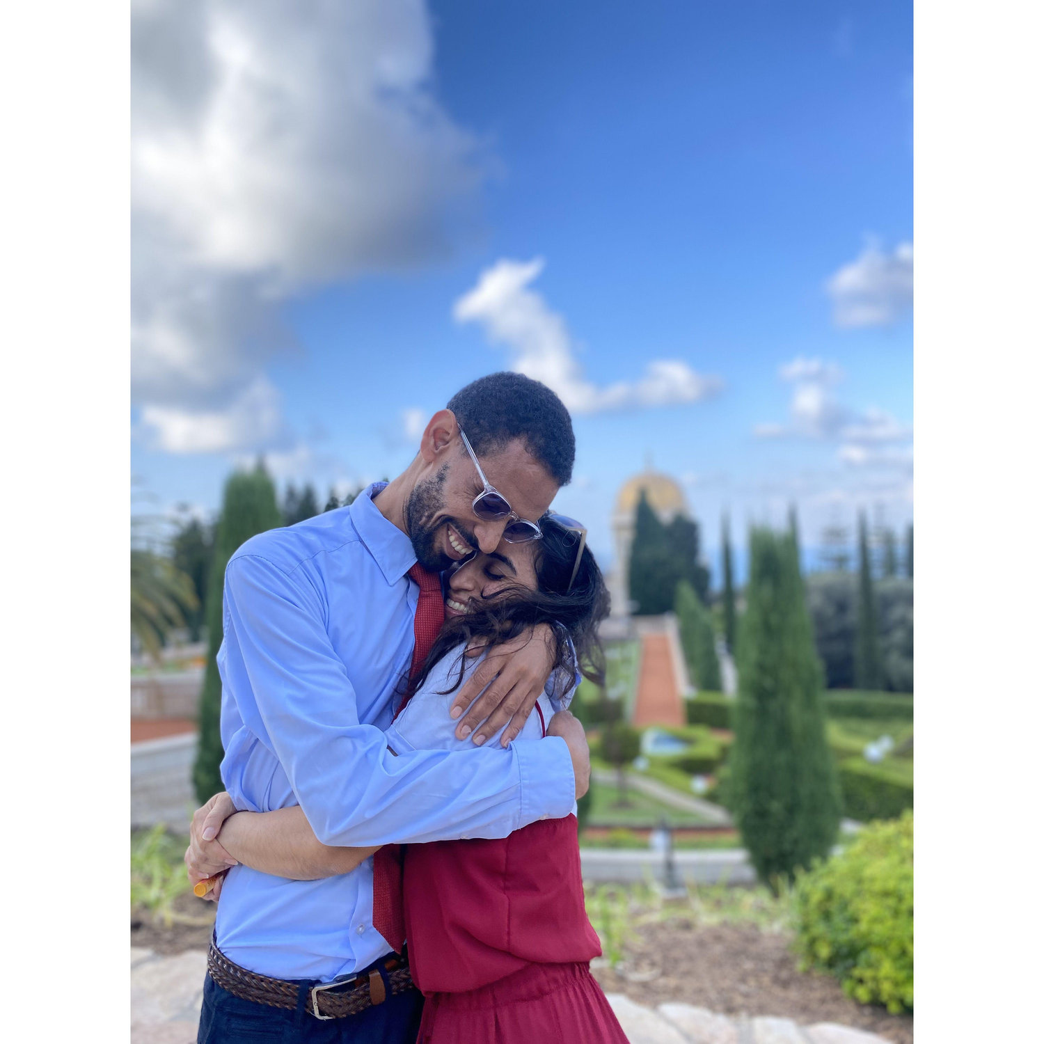 17 Oct 2024:  Six months of P+F overlaps with Pani's three-year anni in the Holy Land