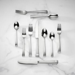Federal Platinum Frosted 20-Piece Flatware Set, Service for 4