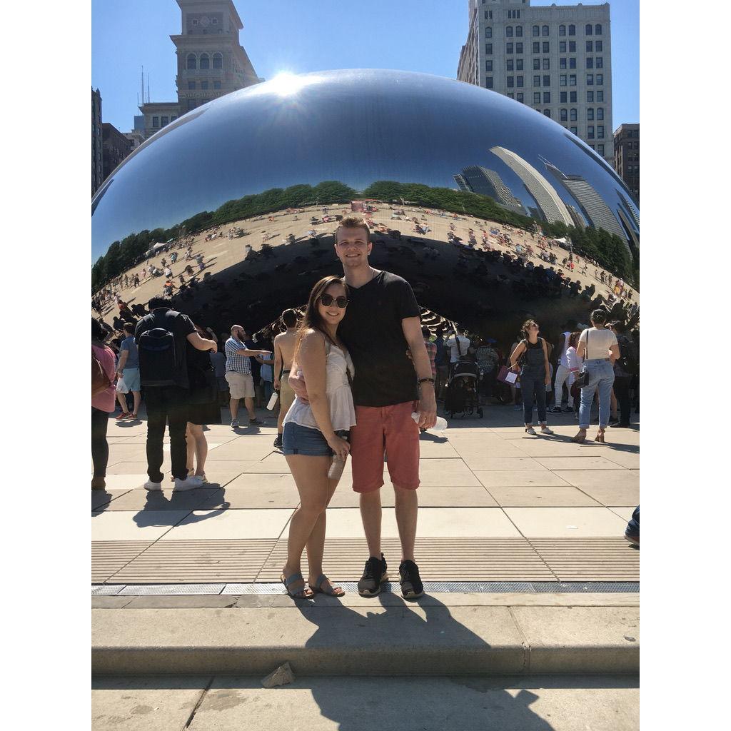Our first trip out of state to Chicago, Illinois
