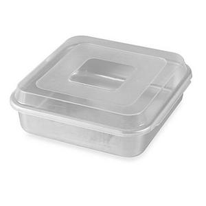 Nordic Ware® 9-Inch Square Aluminum Cake Pan with Lid