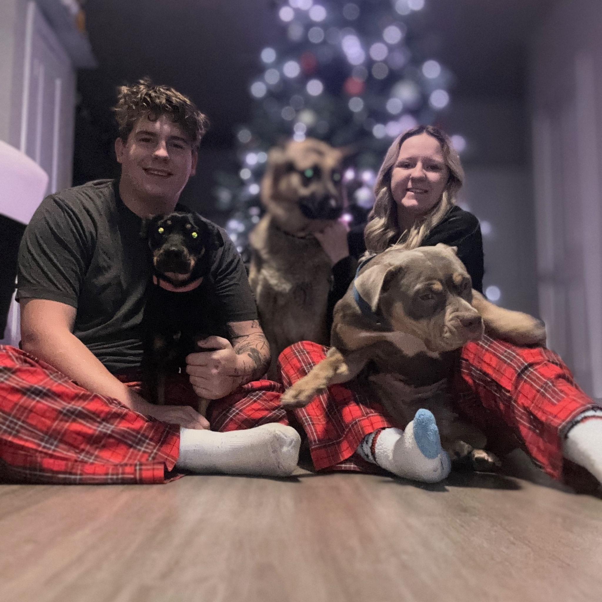 our first christmas in our own home! 2024