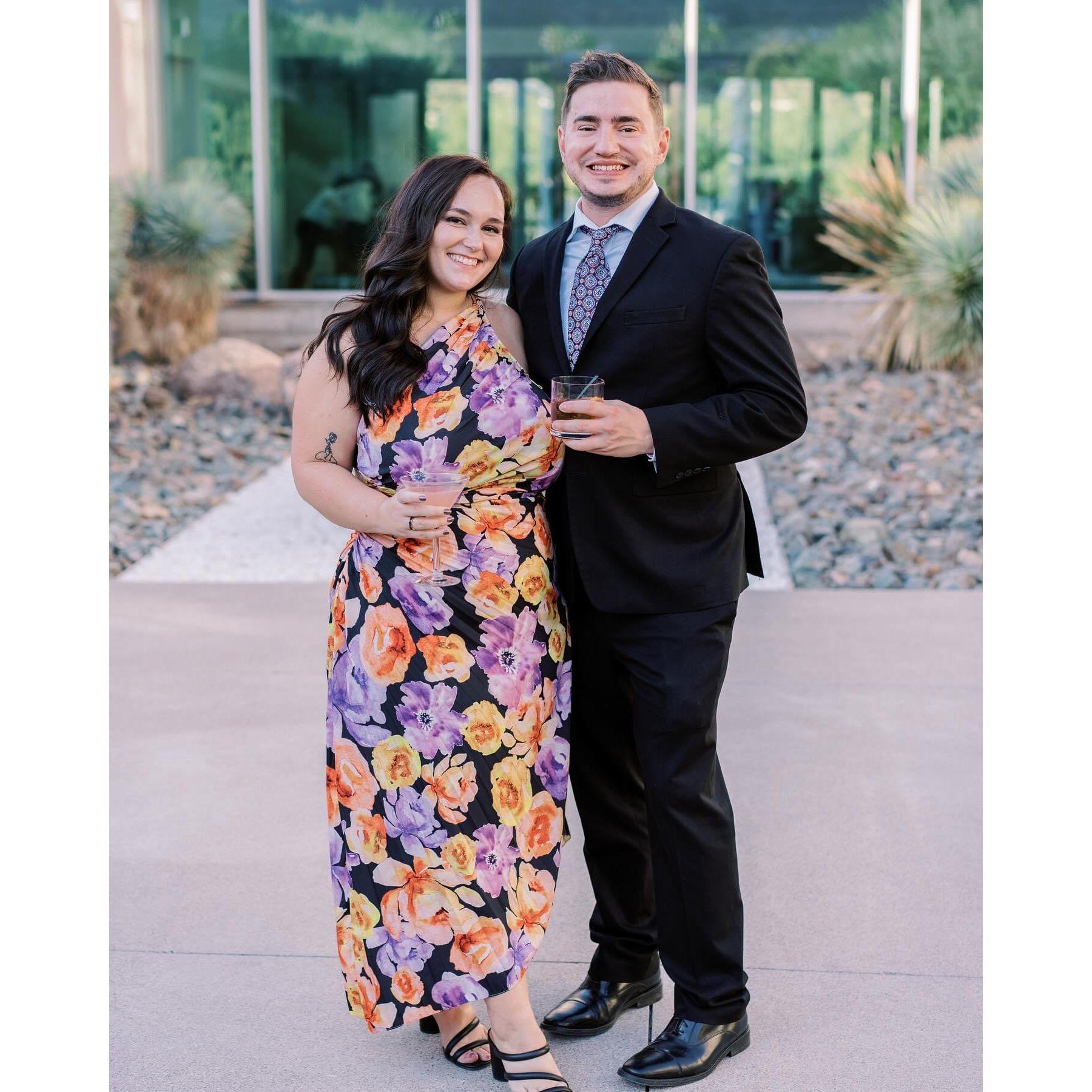 celebrating KC & Jon in Scottsdale, AZ