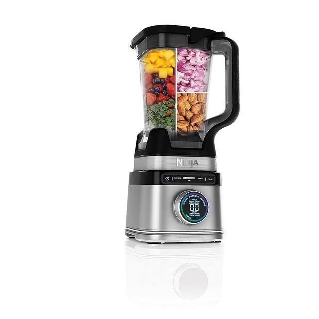 Ninja TB201 Detect Power Blender Pro, BlendSense Technology, For Smoothies, Shakes & More, 1800 Peak Watts, 72 oz. Pitcher, Blender, Black