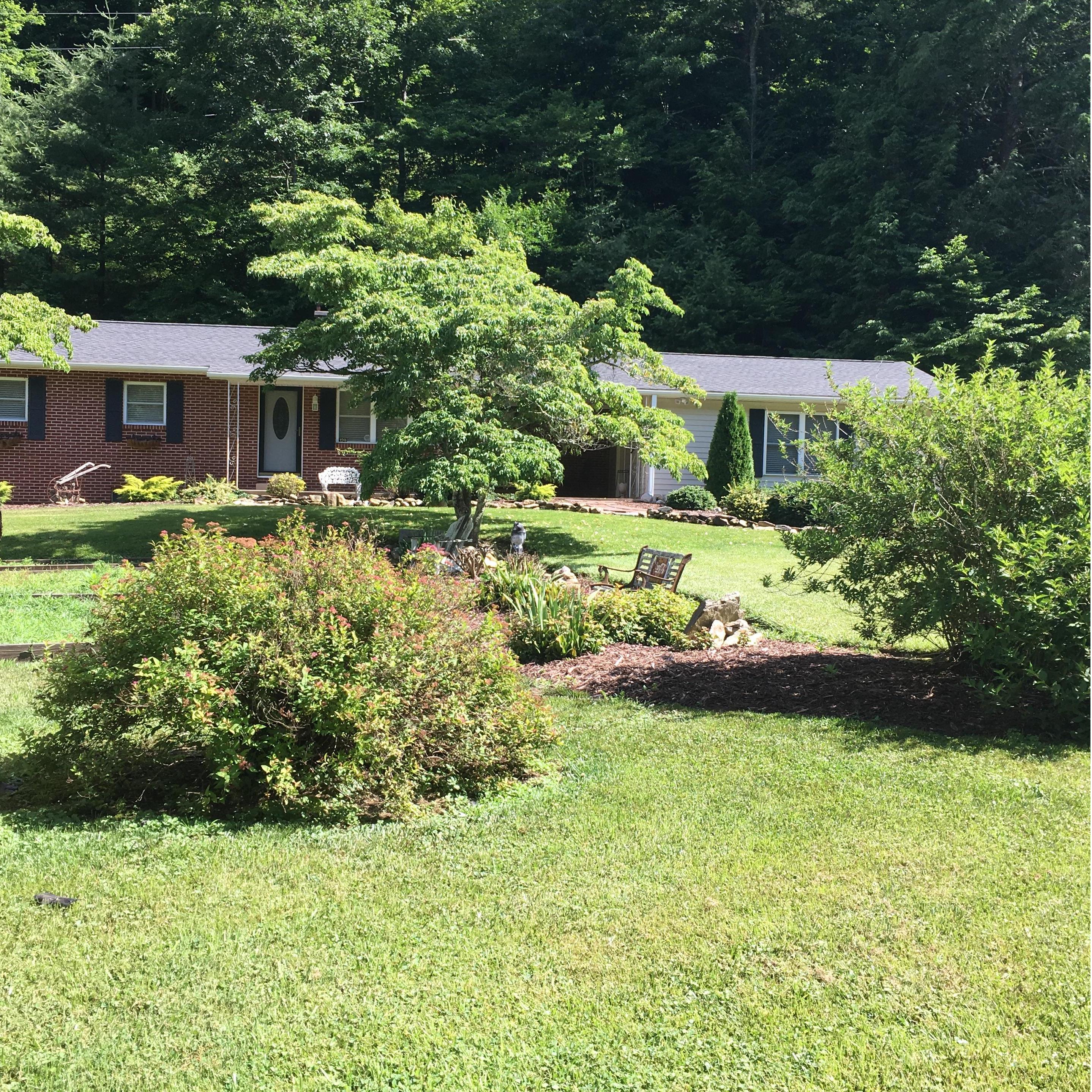 Our house on the homestead