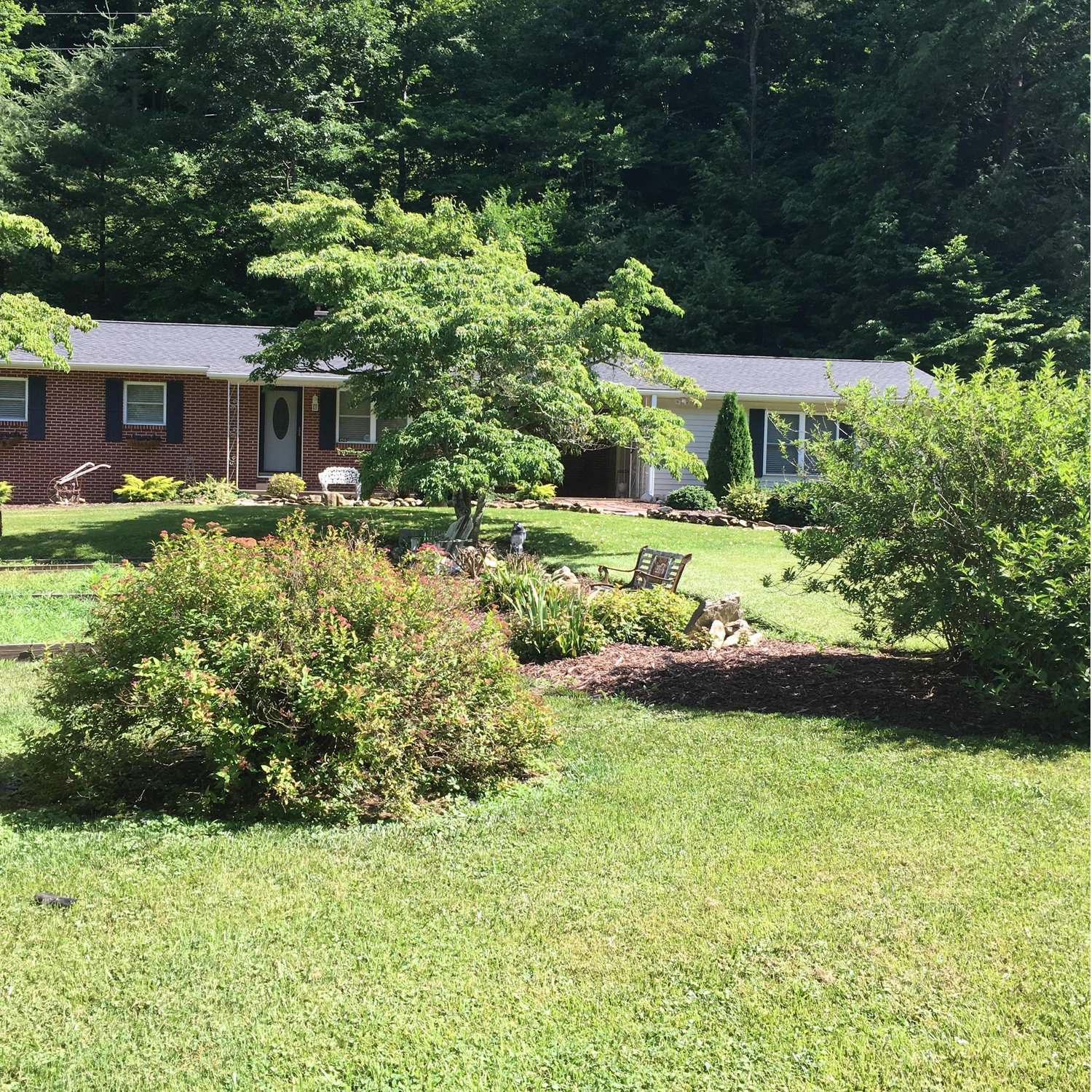 Our house on the homestead