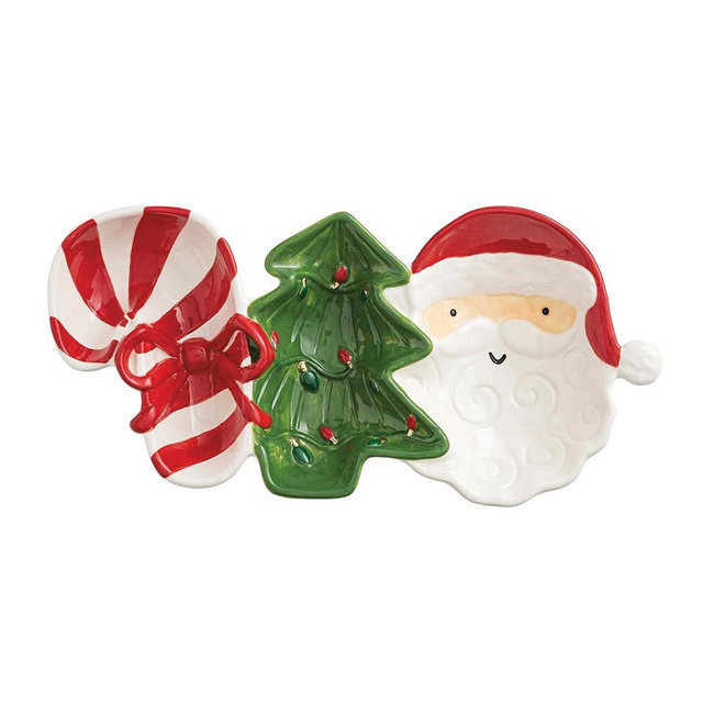 Mud Pie Christmas Whimsy Christmas Triple Server