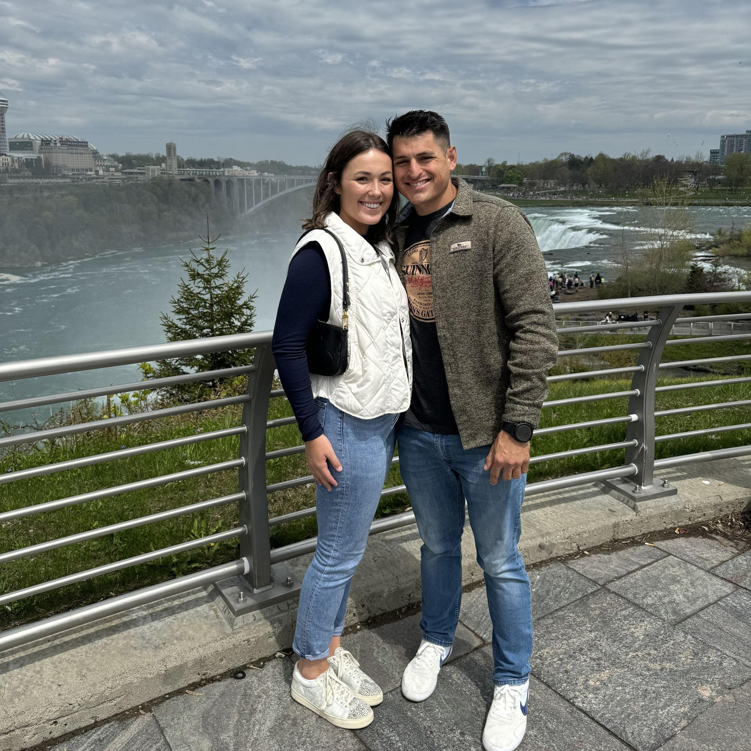 Saw Niagara Falls and Canada for the first time!