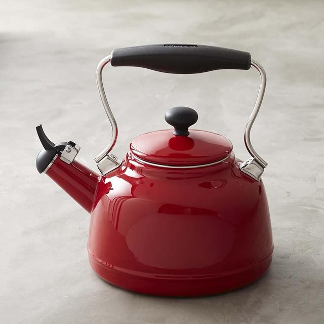 Chantal Vintage Tea Kettle, Red