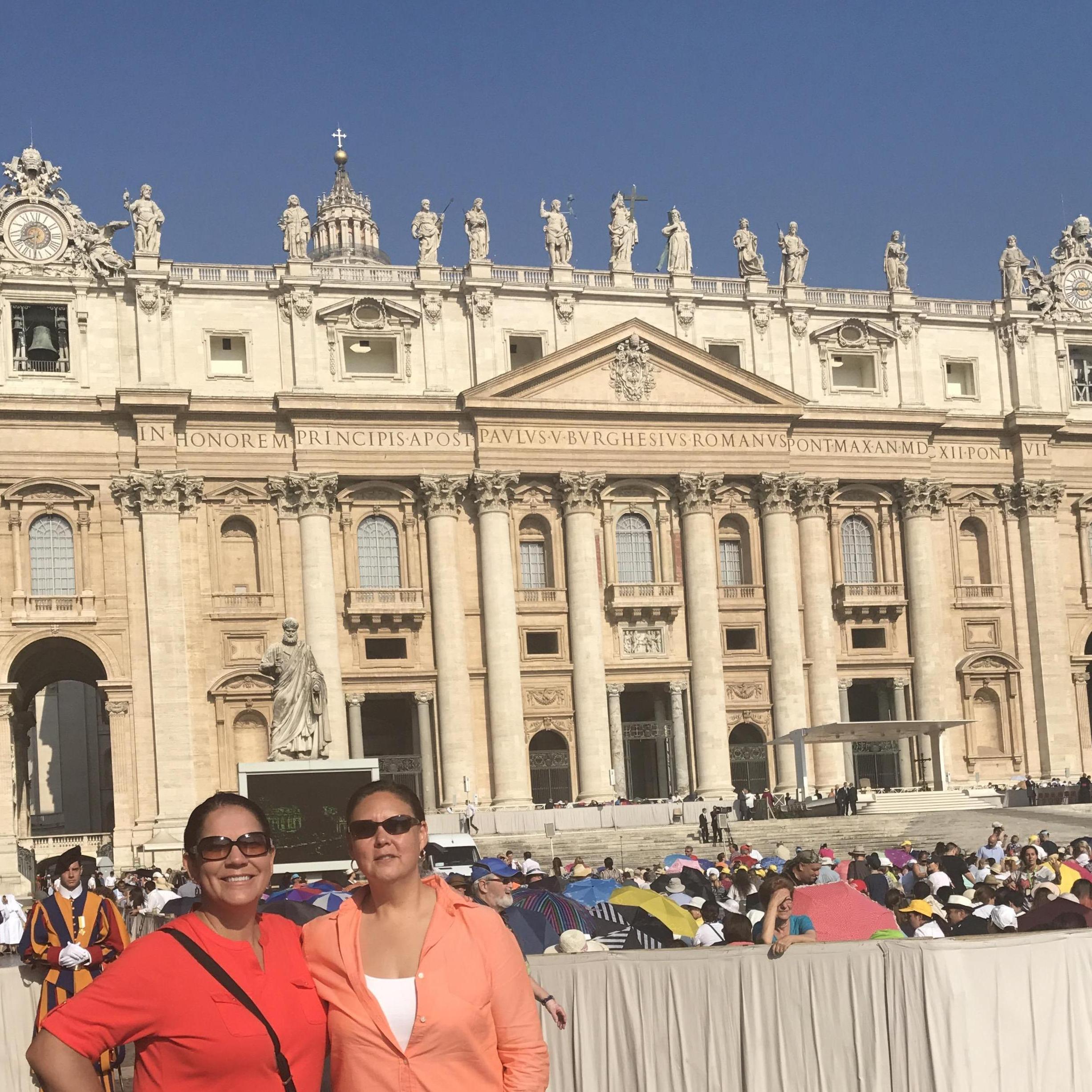 Visiting the Vatican and seeing Pope Francis