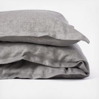 Emile Charcoal Duvet Cover