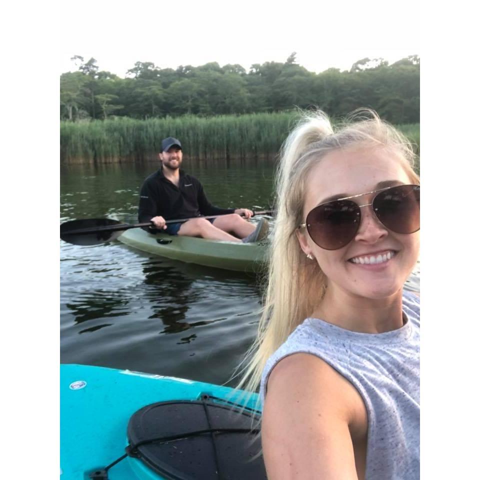 Kayaking in Great River