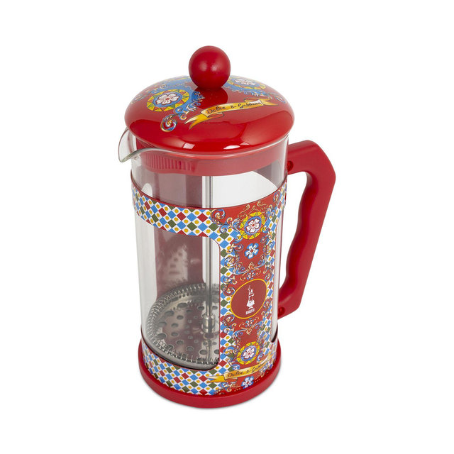 Bialetti Dolce&Gabbana CoffeePress Carretto, 1 Liter