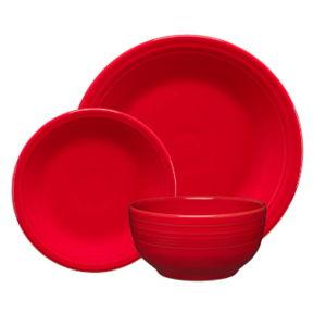 Scarlet Classic Bistro 3-Piece Place Setting, Service for 1