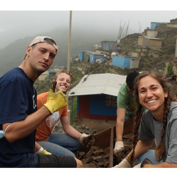 Building stairs in Peru!