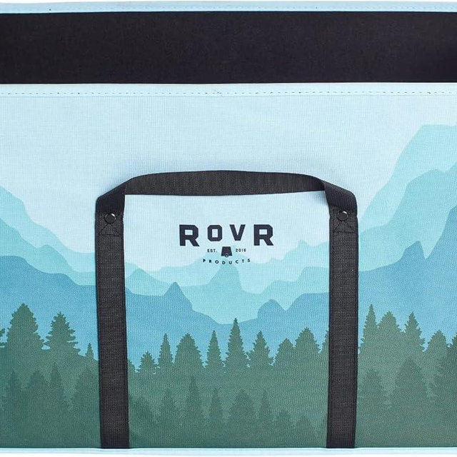 RovR 80 Standard Summit LandR Bin - Stylish Wagon Bin with Nylon Carrying Straps - Upgrade Your RovR Rollr 80 Wheeled Cooler with The Ultimate Storage Bin