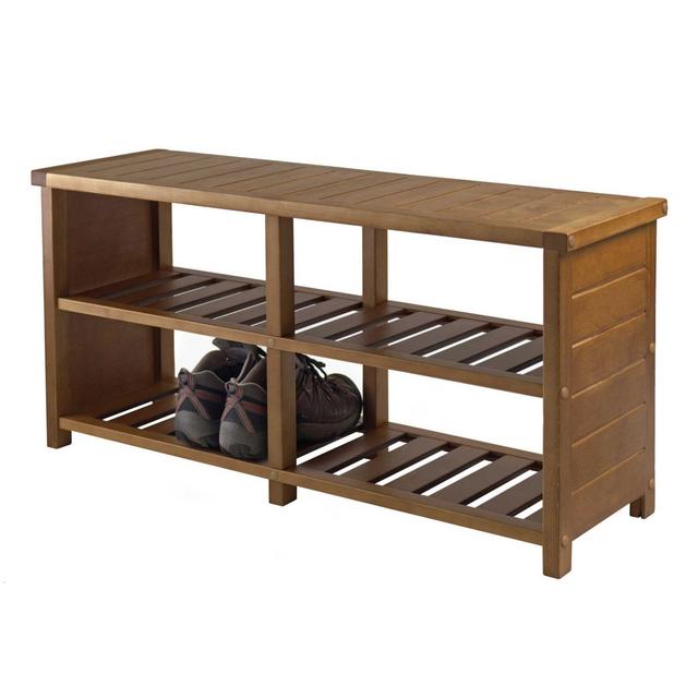 Winsome Trading Keystone Shoe Storage Bench