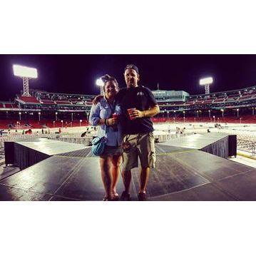 After the first night of Fenway, kind of nice without the crowd there... :)