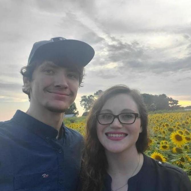 First Engagement Photo in August 2020