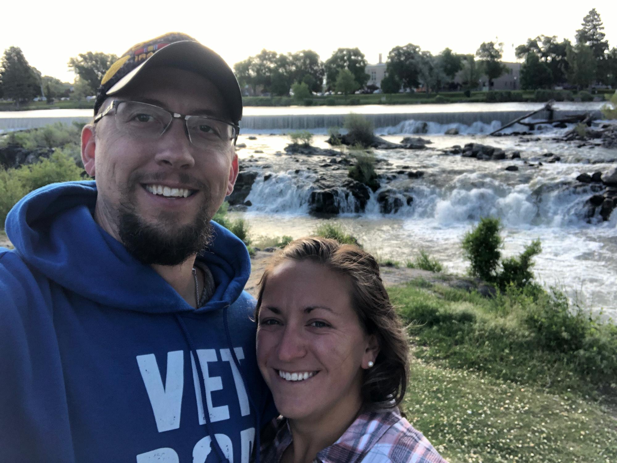 Idaho Falls - first road trip together