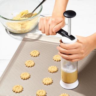 Good Grips Cookie Press with 12-Piece Design Set