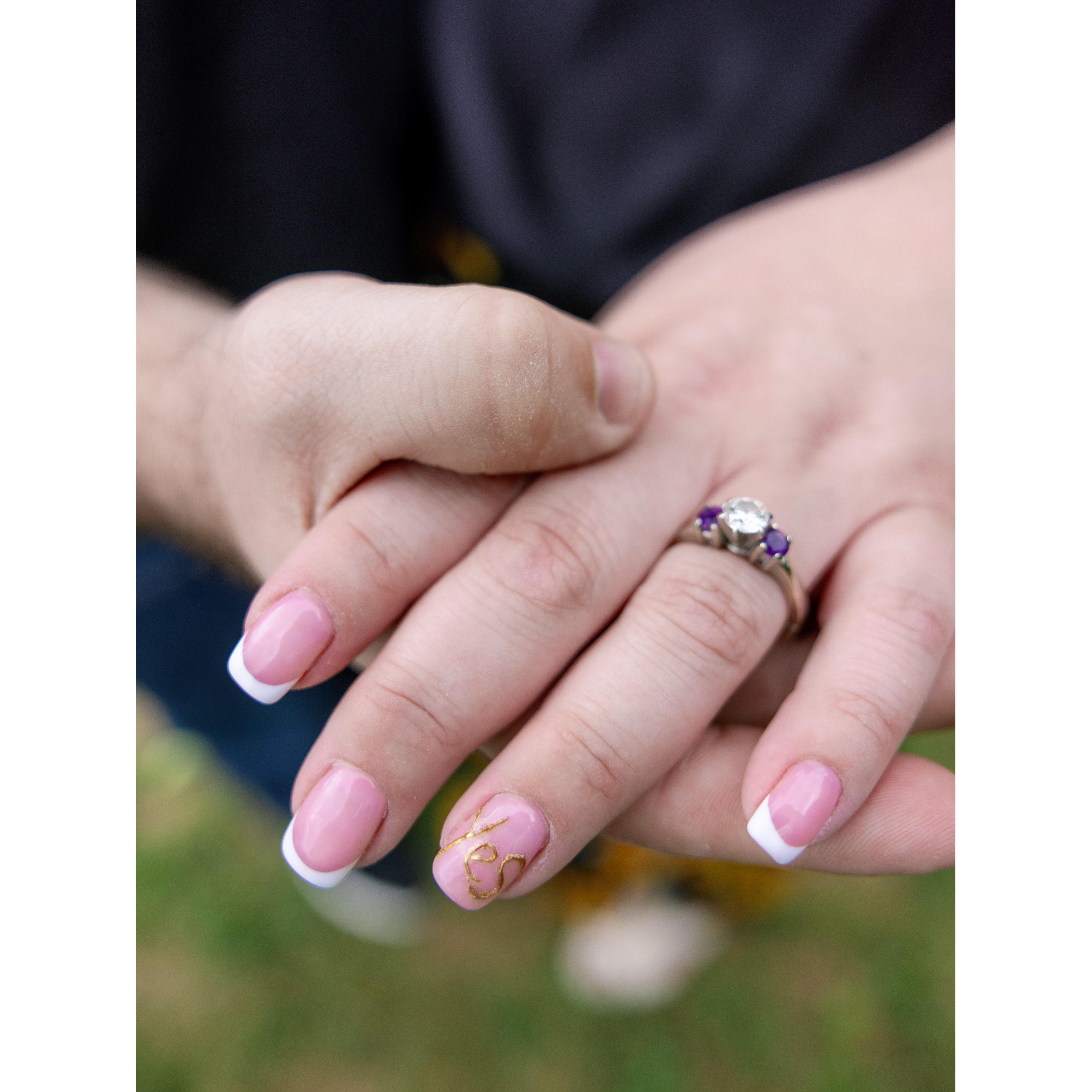 Engagement Session-Gilbertsville Farmhouse (I said yes with grandmas ring)