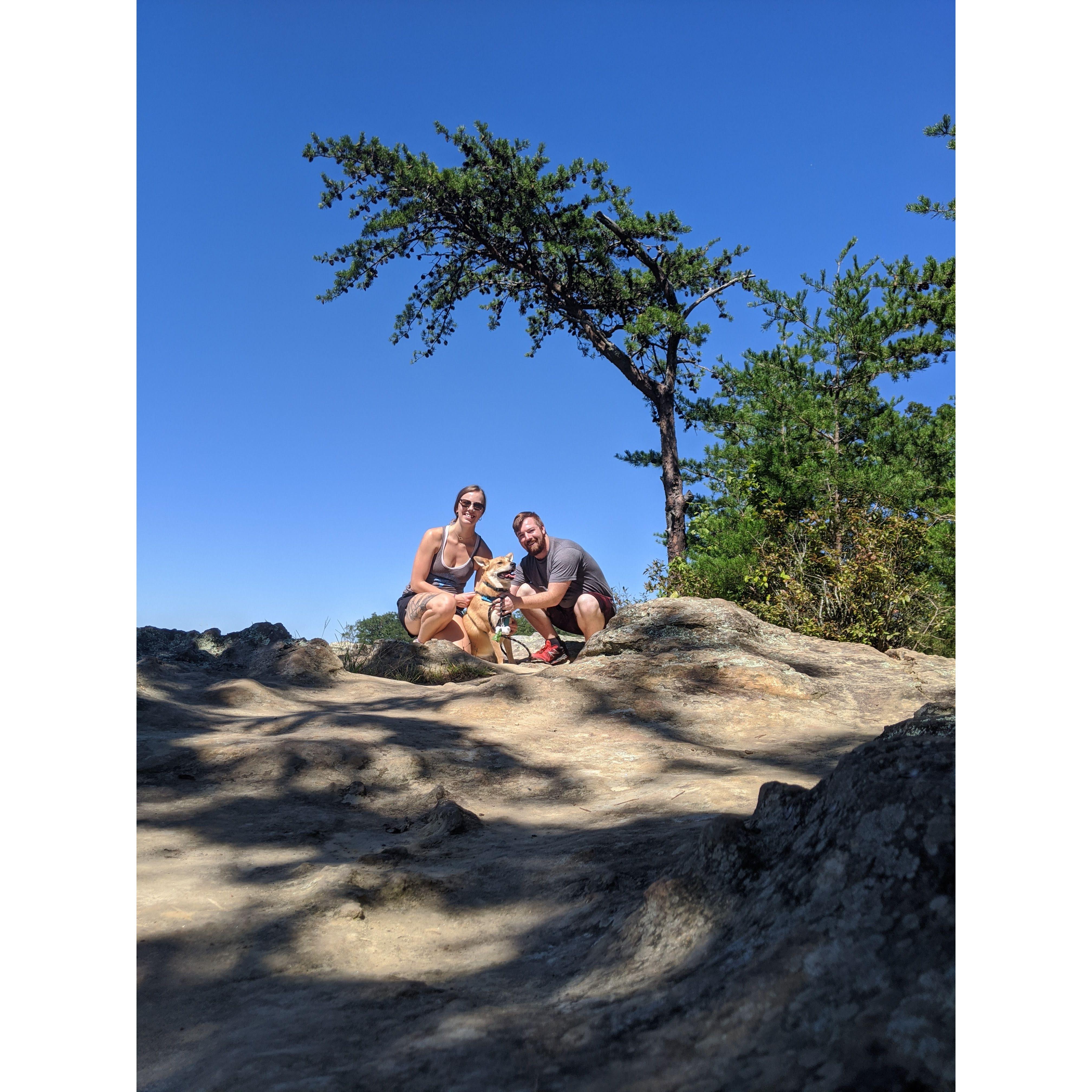 Camping at Red River Gorge, September 2020