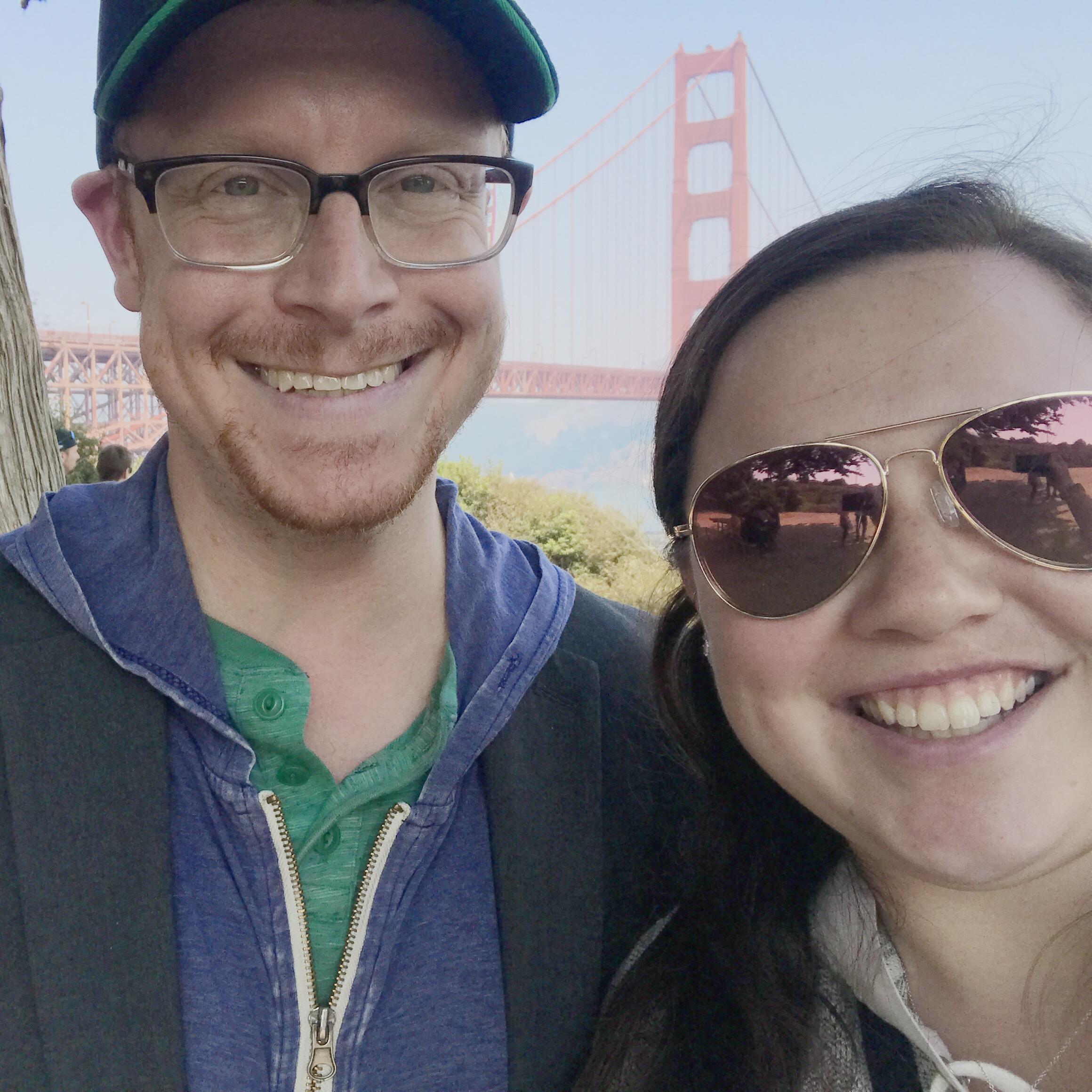 No trip to San Francisco is complete without a selfie in front of the Golden Gate Bridge!