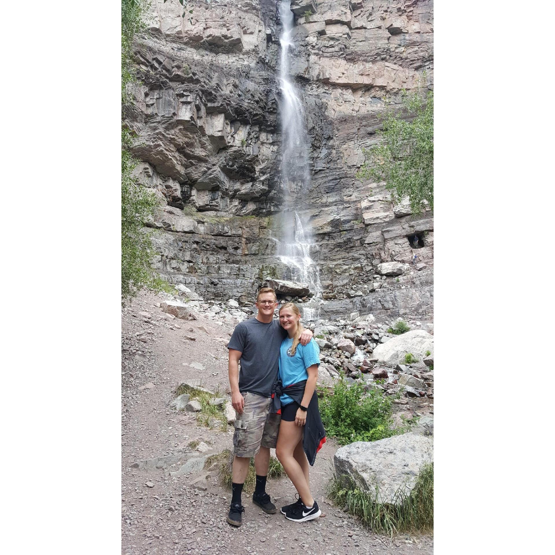 Hiking in Ouray, CO