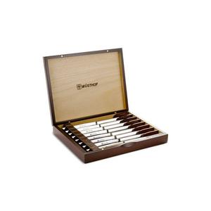 Wusthof-Trident Cutlery - Wusthof 8 pc Stainless Steel Steak Knife Set w/Presentation Box 9468