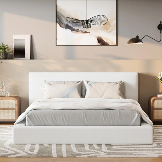Bed Frame and Mattress