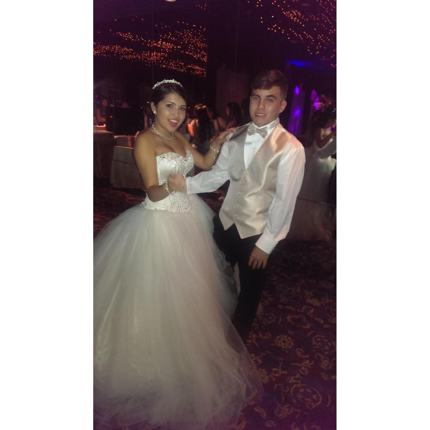 The night of the Brides Quince!