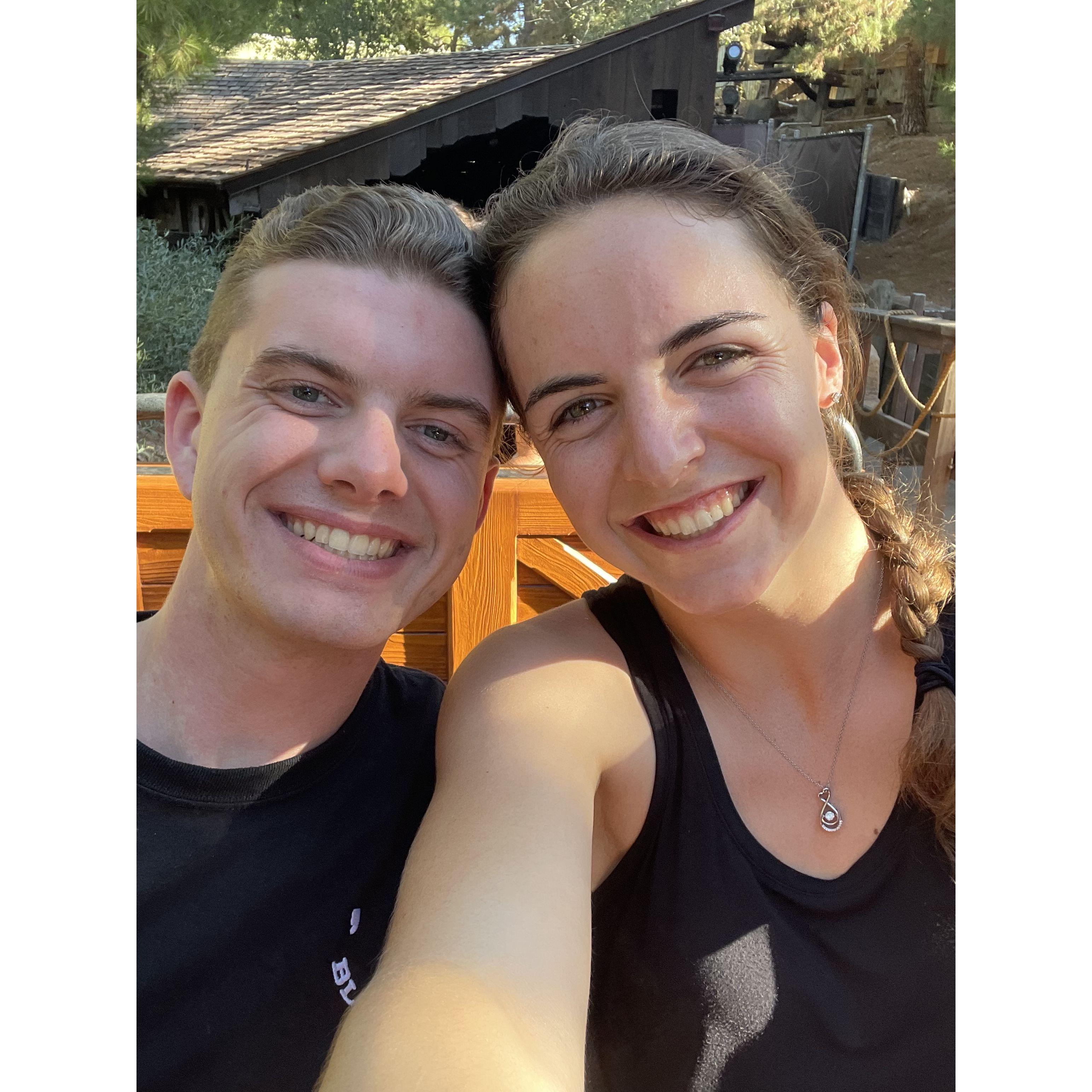 August 29, 2022 third Disneyland trip together.