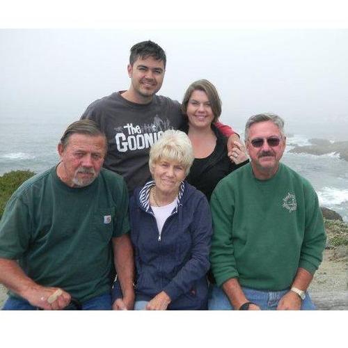 My brother, Sister in Law, Uncle Bob, Aunt Donna, and my dad.