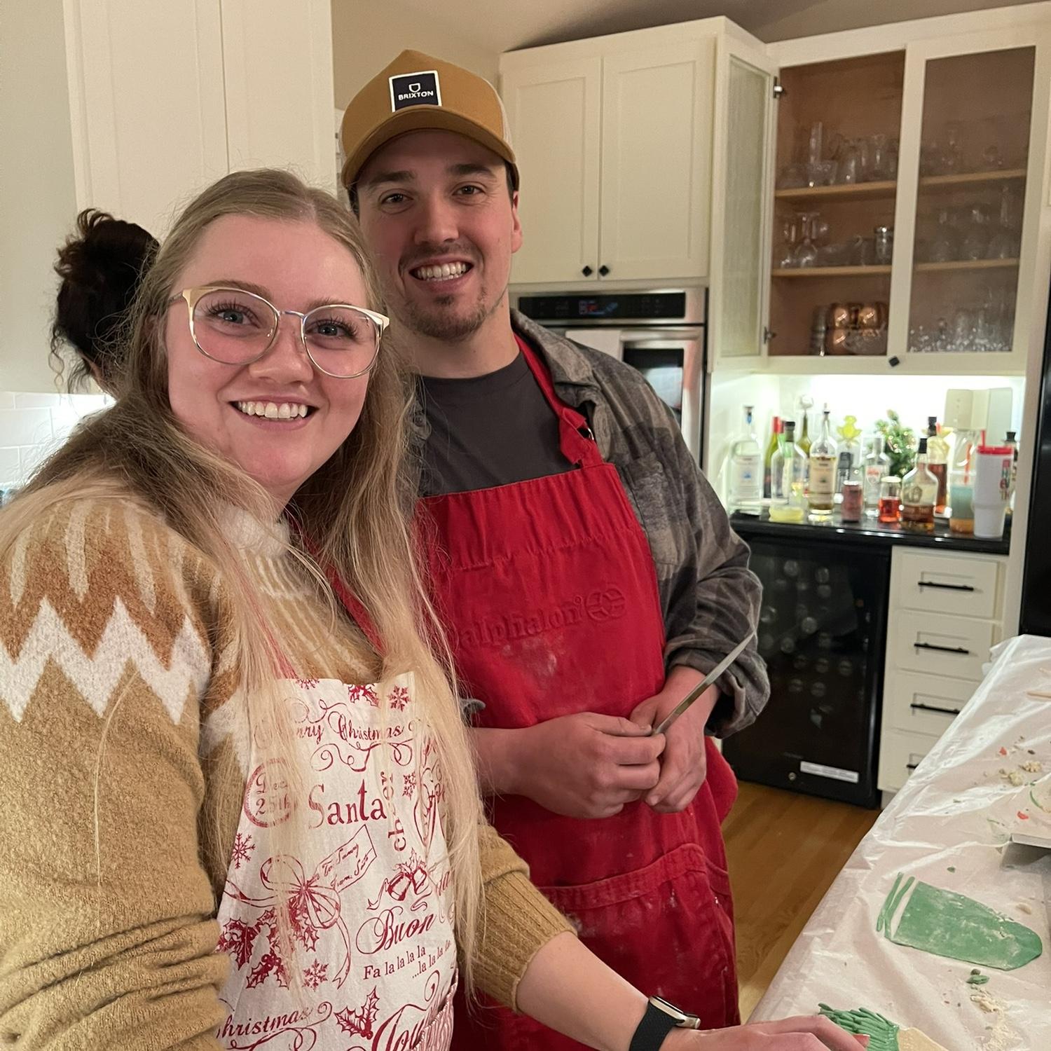 12/23/24, dough ornament crafting in Petaluma, CA