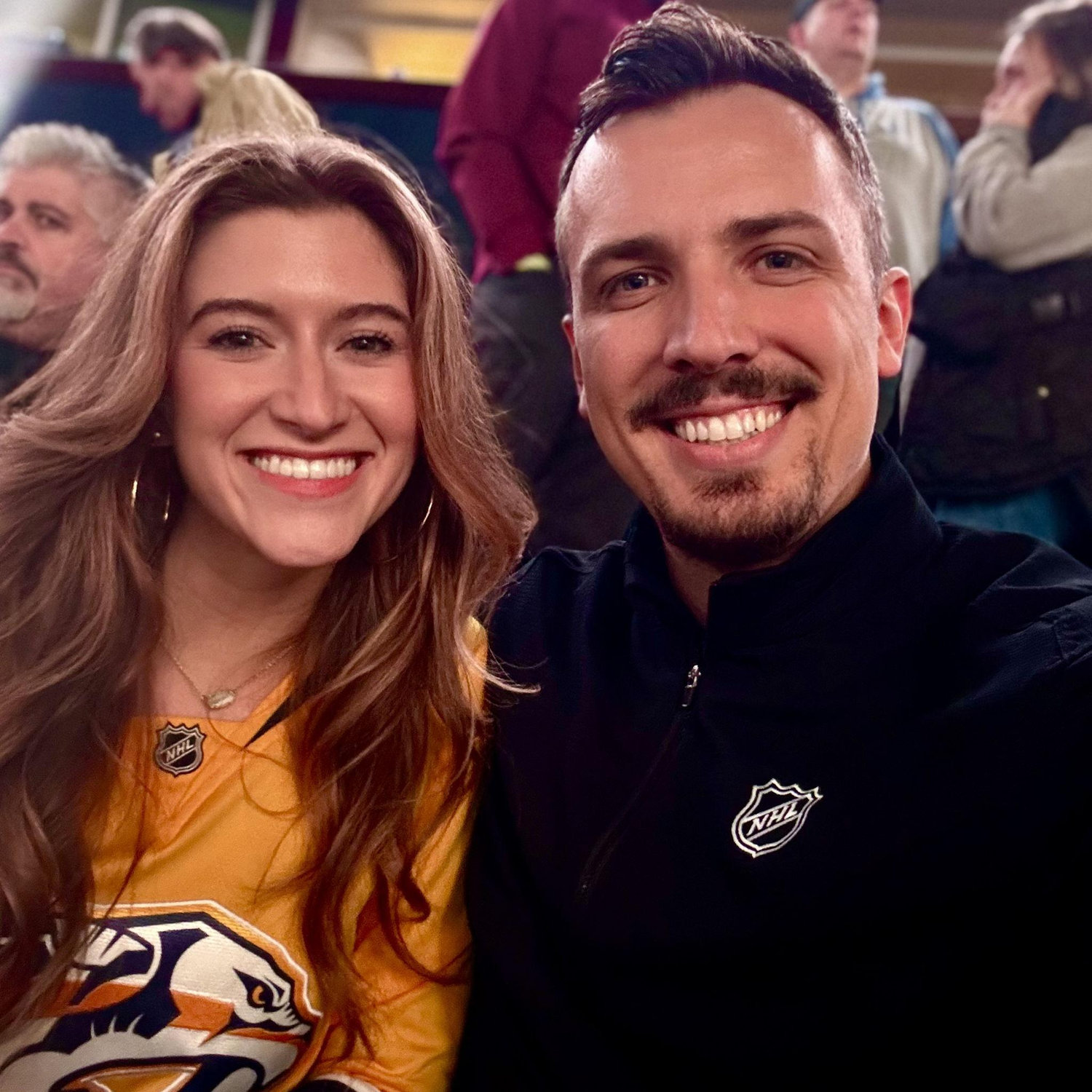 Preds game for Nick’s 30th
