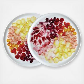 Petals Accent Plate, Set of 2